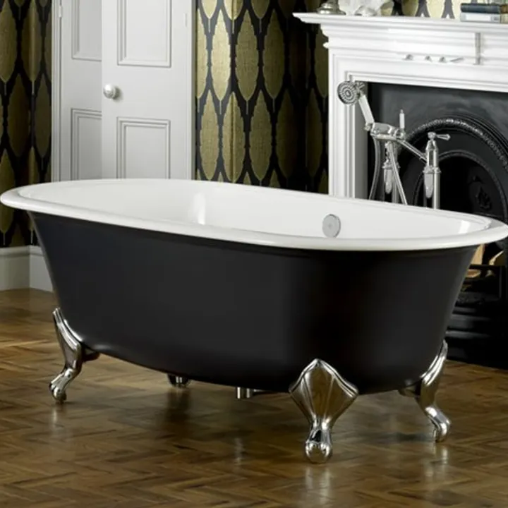 Radford Claw foot bath 1902 x 910mm, without overflow, with White Quarrycast feet