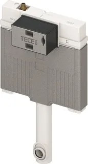 TECE 8cm Pedestal Cistern, Front button installation only image