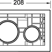 TECEloop Button Set - Gloss White image