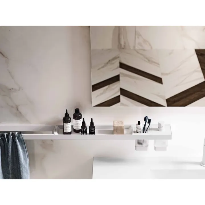 Indissima 40cm Towel Rail - Matte White image