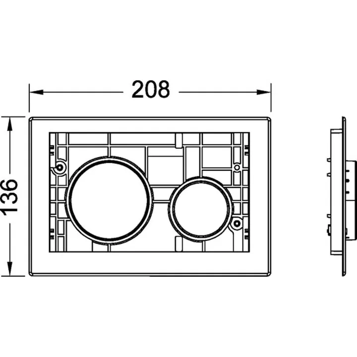 TECEloop Button Set - Gloss White image