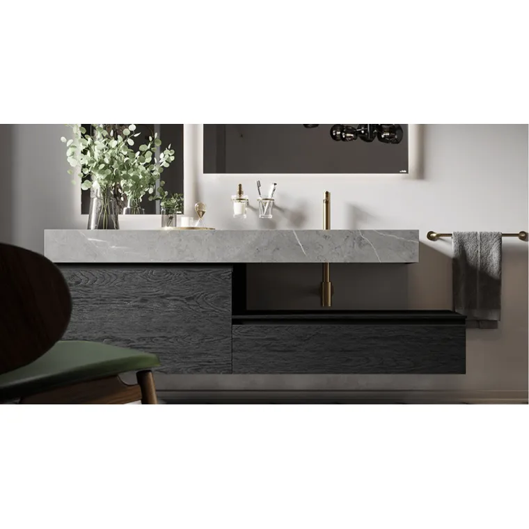 Perfetto Bathroom Furniture 90cm 2 drawer