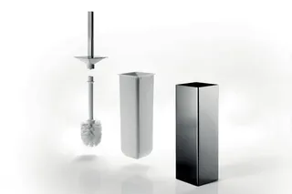 My Way Toilet brush holder - Brushed Nickel image