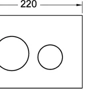 TECEloop Slate - to be complete with Loop Flush Buttons image