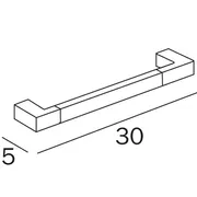 Lea/Logic Grab bar 150kg 30cm image