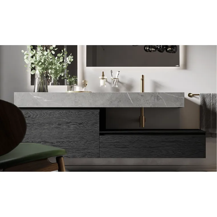 Perfetto Bathroom Furniture 120cm 2 drawer