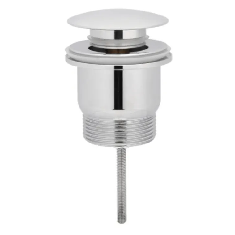 40mm Universal Push Pop Plug & Waste - Chrome