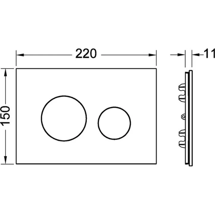 TECEloop Cement - to be complete with Loop Flush Buttons image