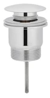 40mm Universal Push Pop Plug & Waste - Chrome image