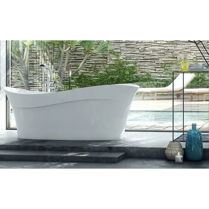 Pescadero Freestanding bath 1695 x 798mm, without overflow image