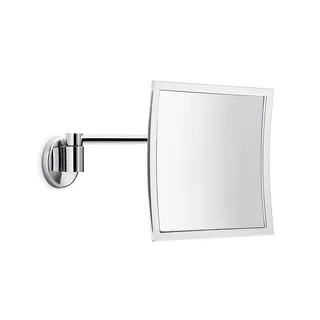 Inda Wall mtd magnifying mirror on joint pivot arm image