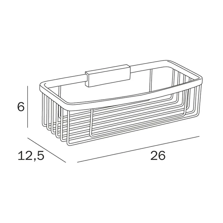 Inda Removable wire basket - deep image