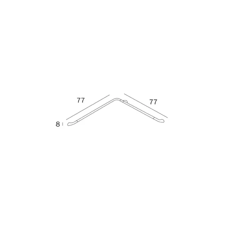 Confort Corner safety support Right 77 x 77cm image