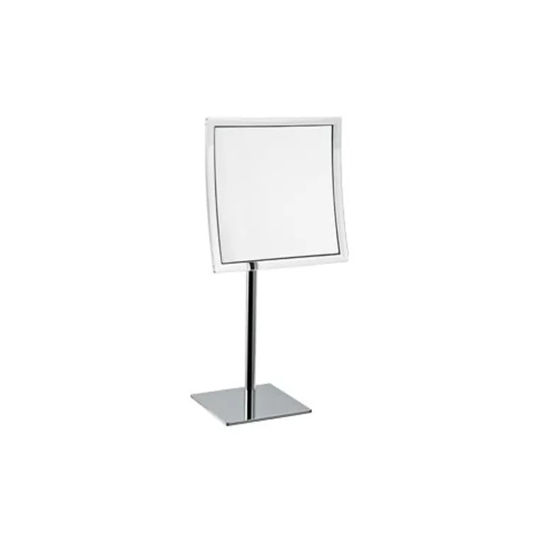 Inda Square bench mounted magnifying mirror