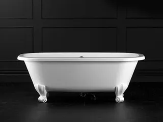 Richmond Claw foot bath 1675 x 745mm, without overflow, with White Quarrycast feet image