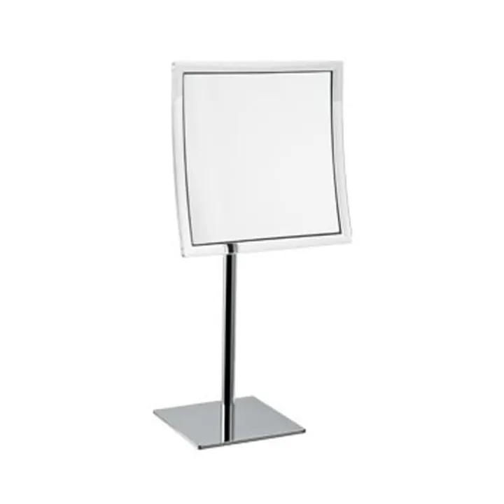 Inda Square bench mounted magnifying mirror