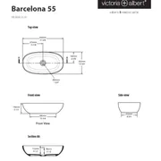 Barcelona 55 basin, with overflow image